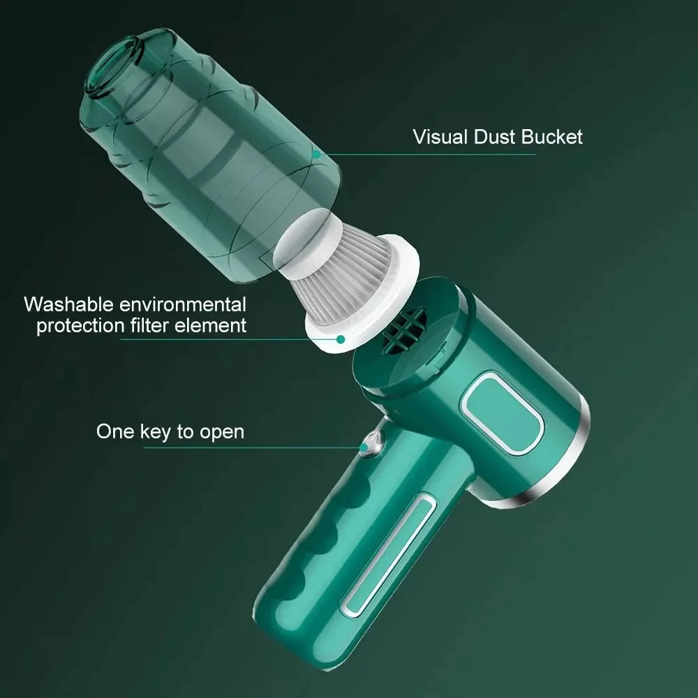 29000PA Mini Portable Cordless Hand Held Vacuum Cleaner